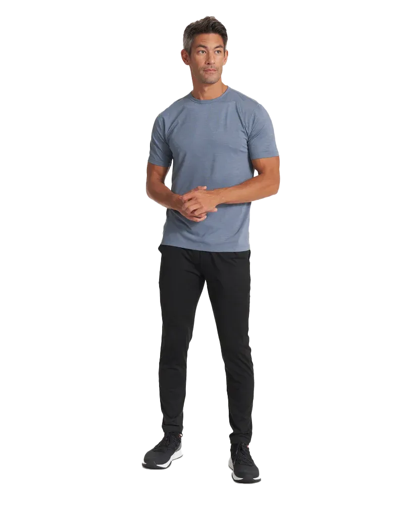 Ponto Performance Trousers in Black Heather