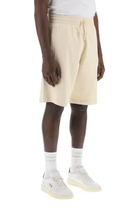 "oversized sporty bermuda shorts with bold