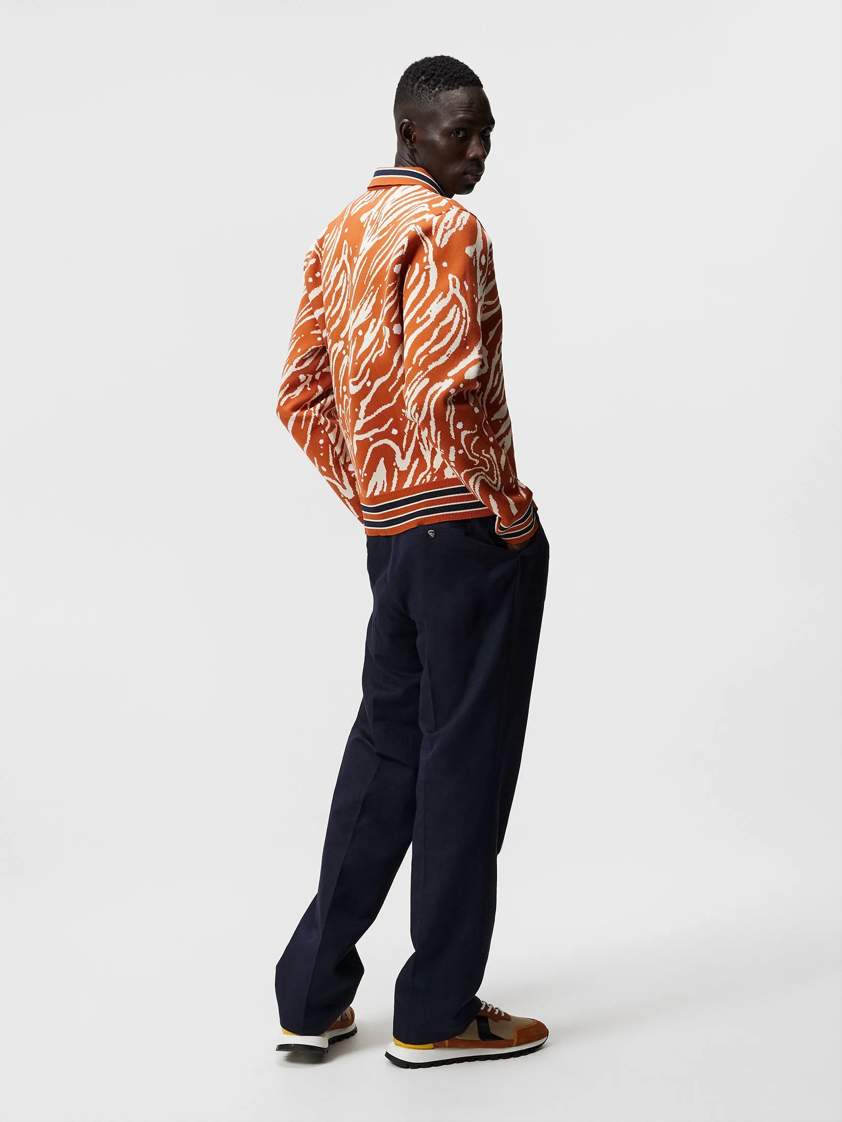 Rami Jacquard Polo / Bombay Tigermoth