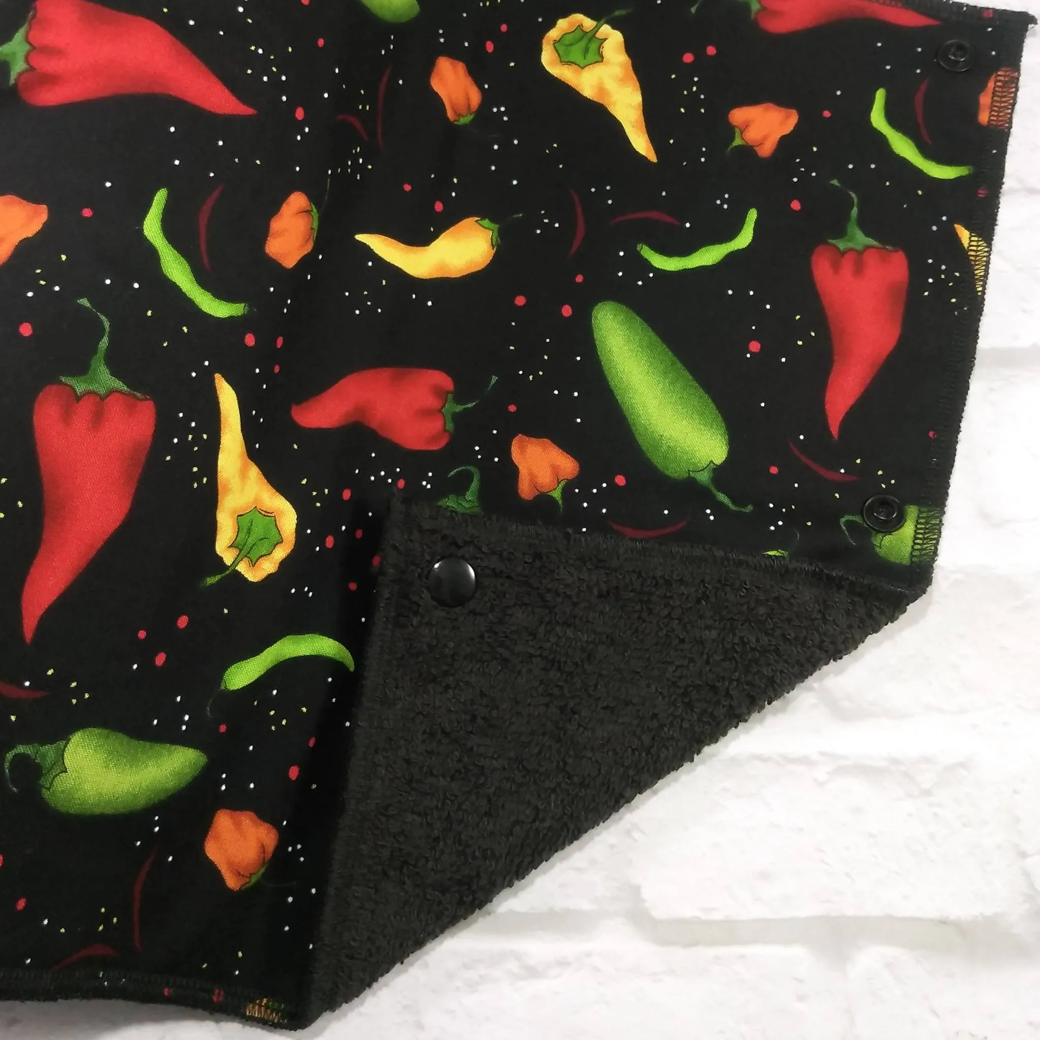 Reusable paper towels pepper