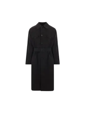 Reversible Trench Coat - Outerwear