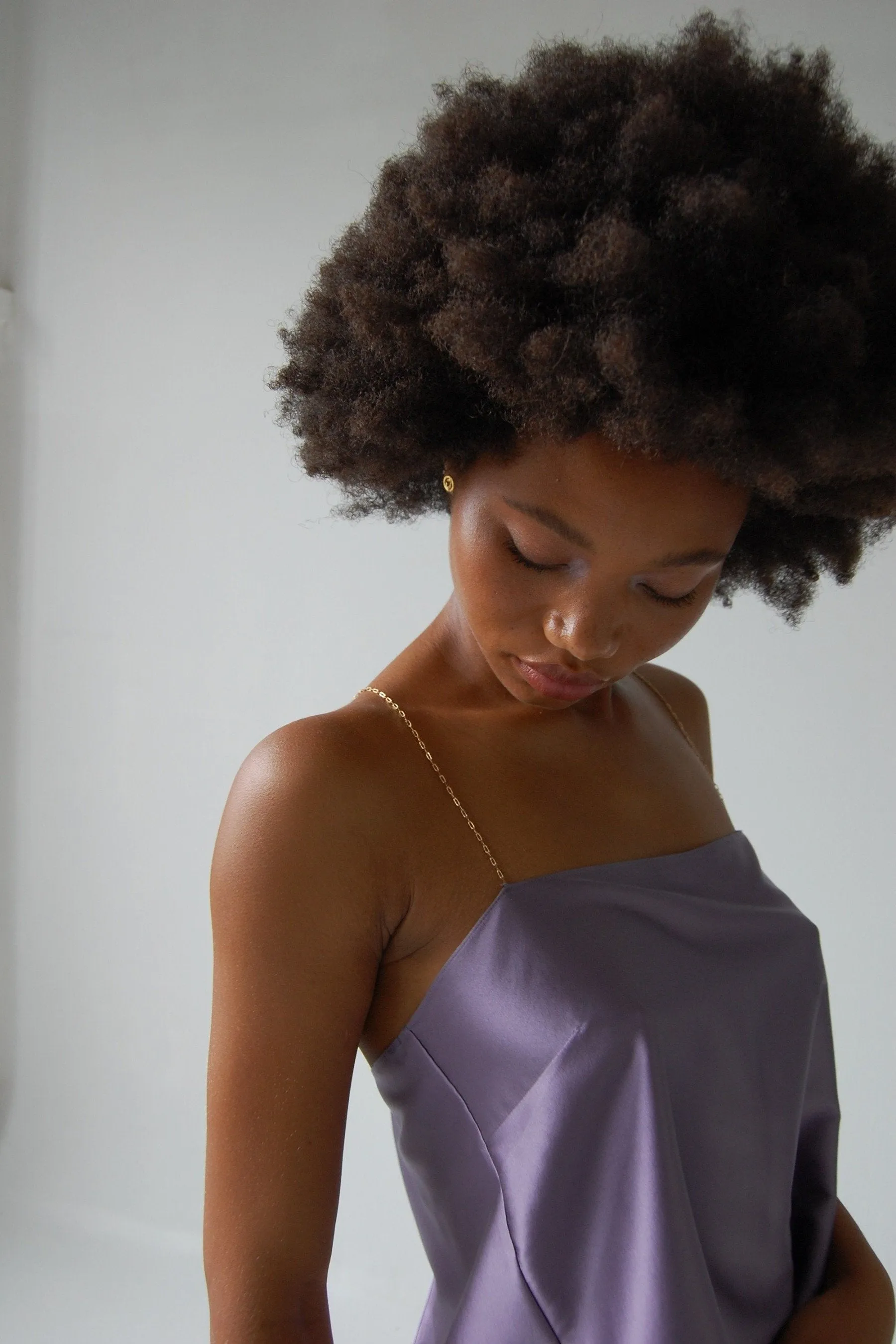 Silk Cami Tank - Amethyst