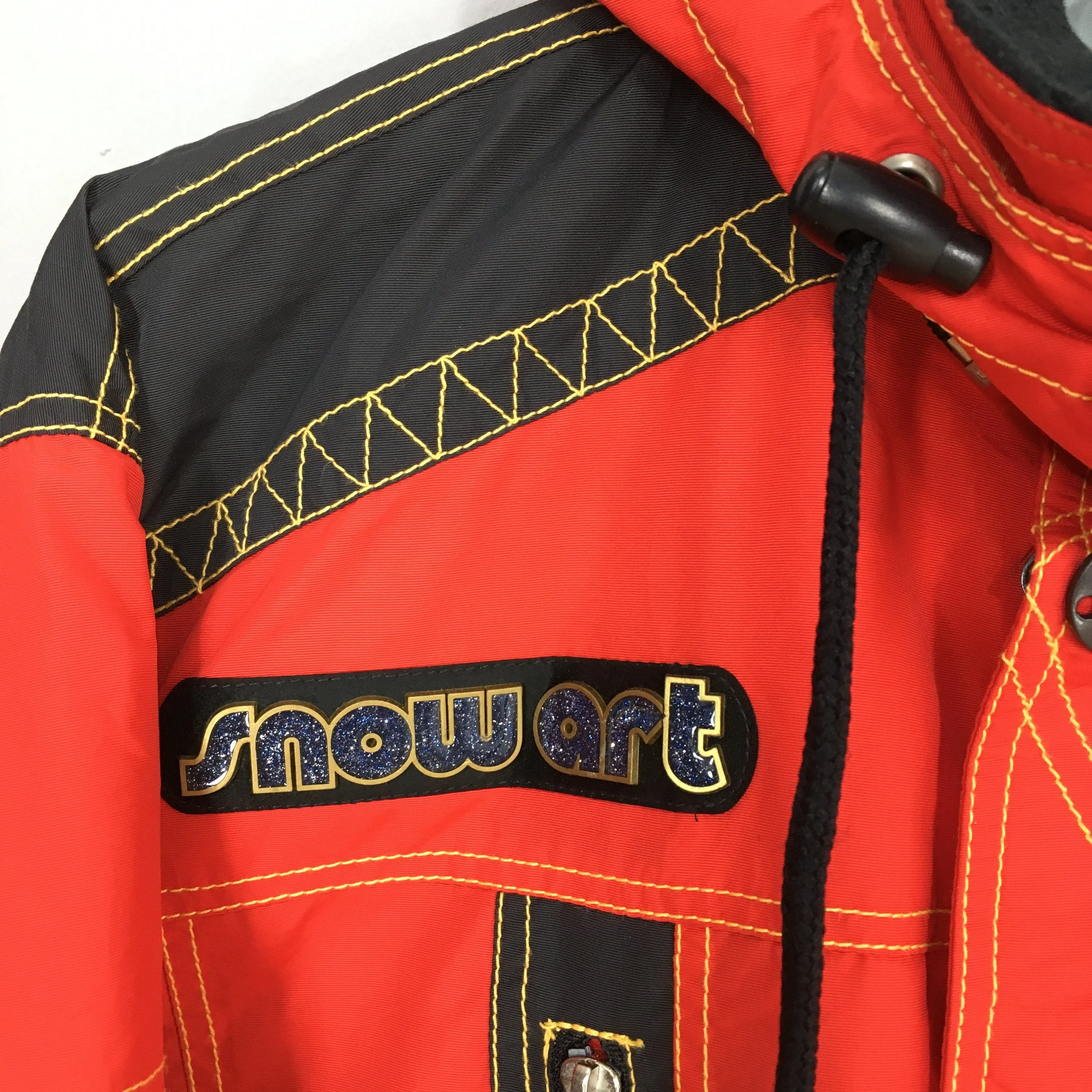 Snow Art Hooded Ski Wear Jacket Medium