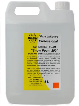 Snow Foam 200 - Super High Foaming Neutral Car Shampoo