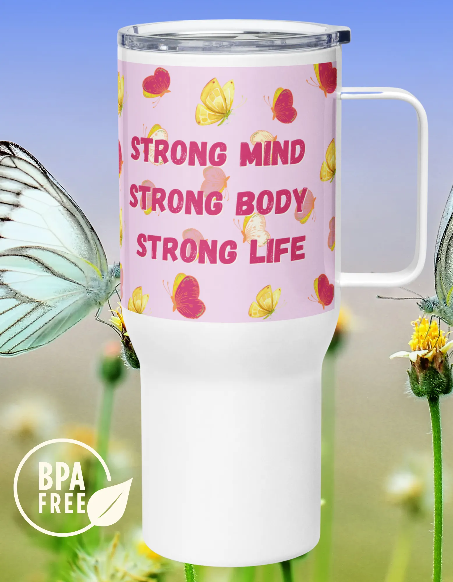 Strong Mind, Travel mug