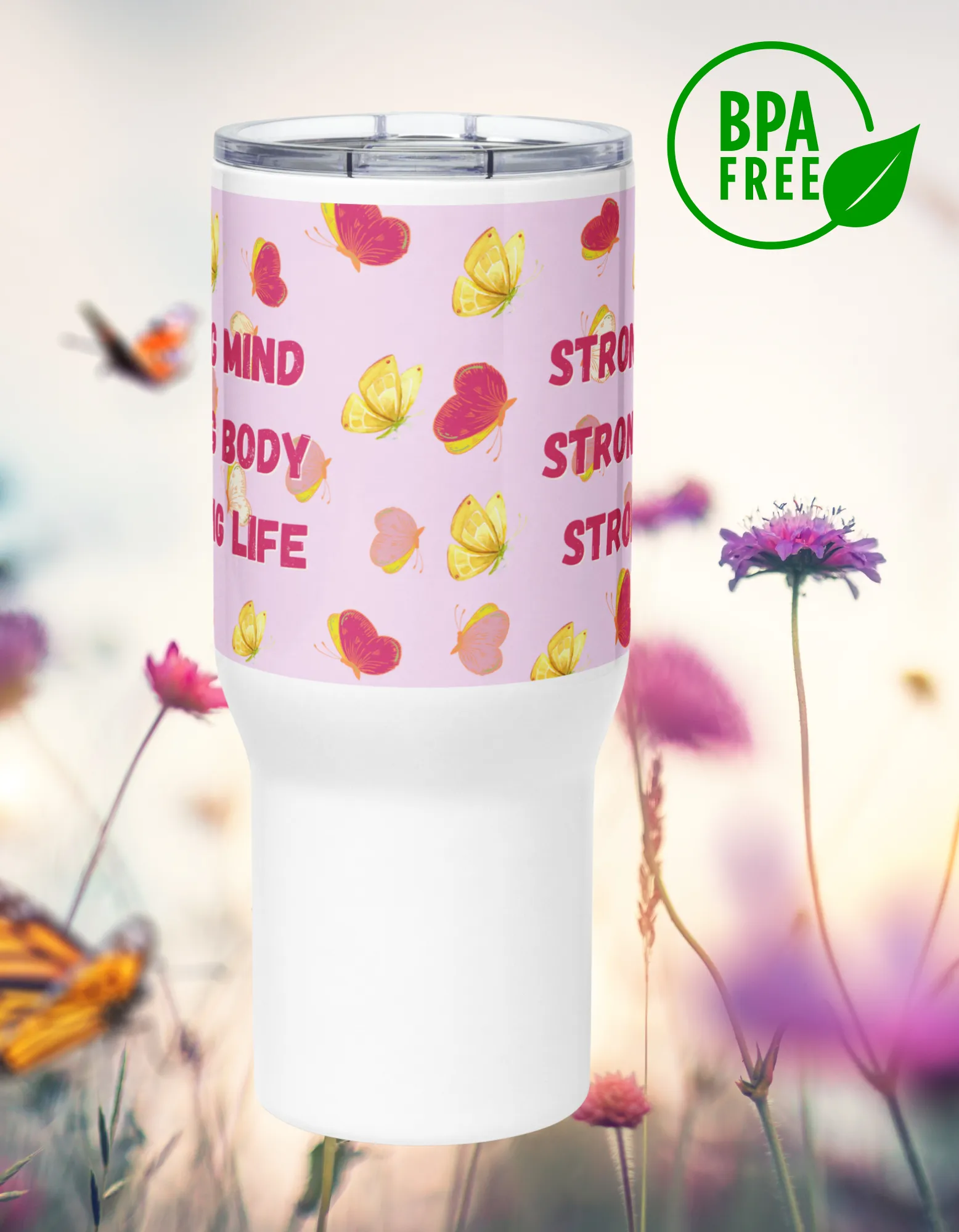 Strong Mind, Travel mug