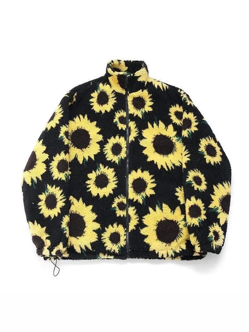 SUNFLOWERS FULL PRINT VH STUDIOS JACKET