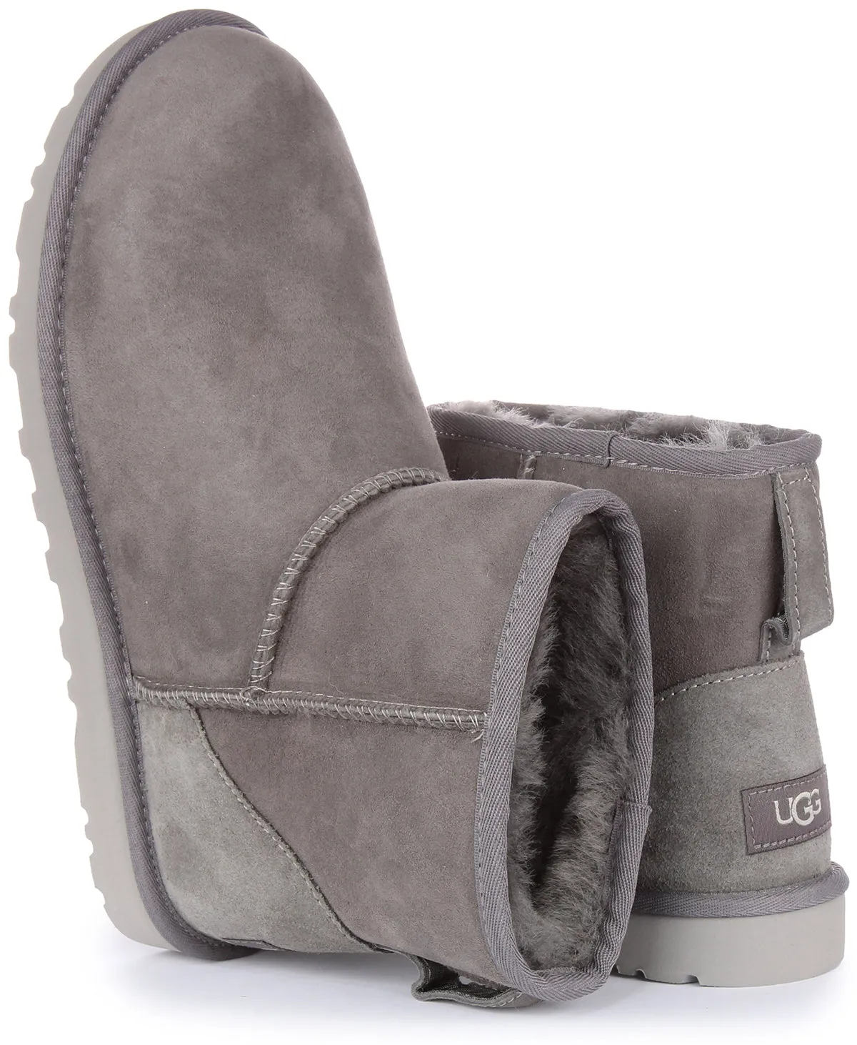 Ugg Australia M Classic Mini In Dark Grey For Men