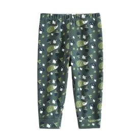 Vauva 2022 Xmas Boy All Over Print Pant (Green)