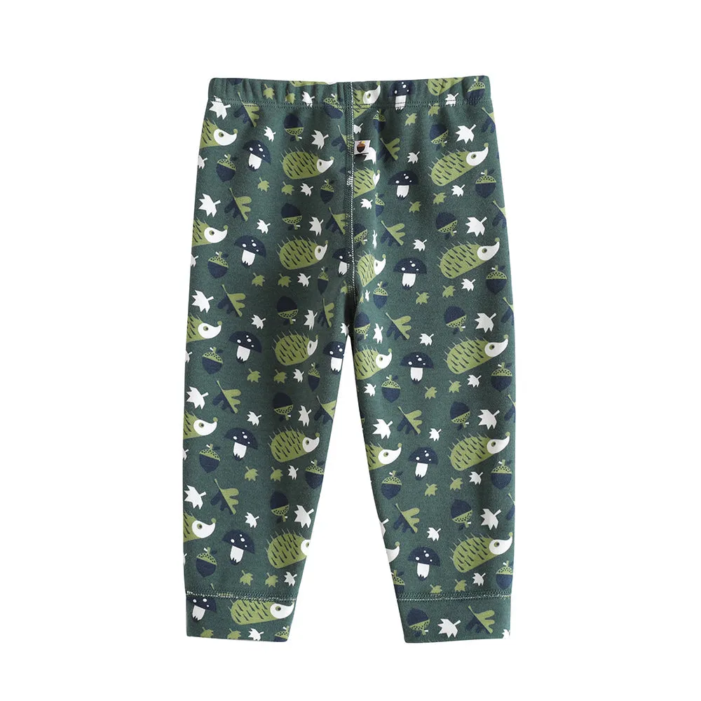 Vauva 2022 Xmas Boy All Over Print Pant (Green)