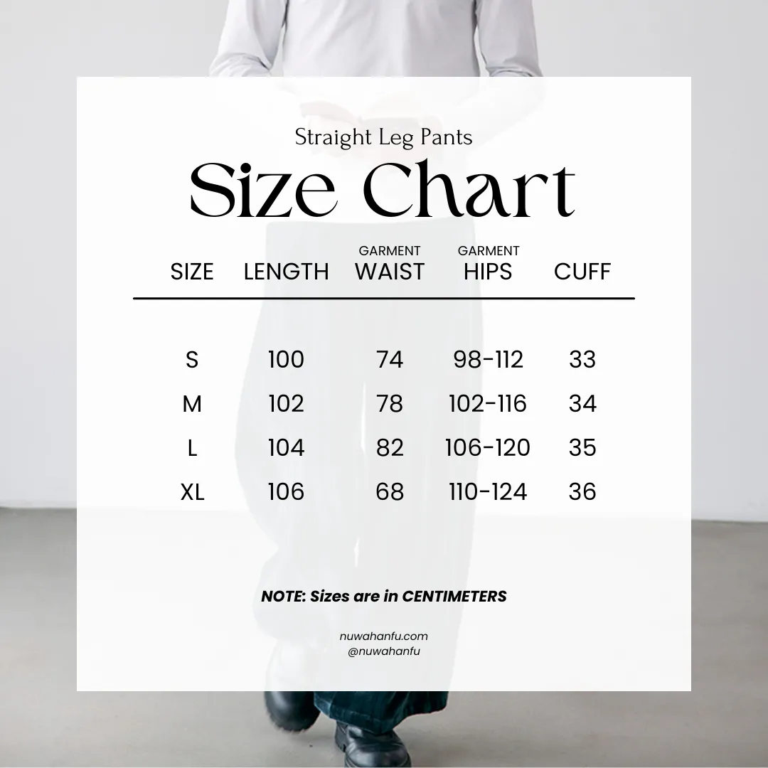 Waterfall 瀑布 Modernized Song Dynasty Men's Pleated Mid Rise Trousers