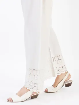 White Dyed Trousers - AL-T-667