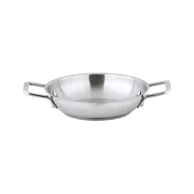Winco SSOP-11 11" Stainless Steel Round Omelet Pan