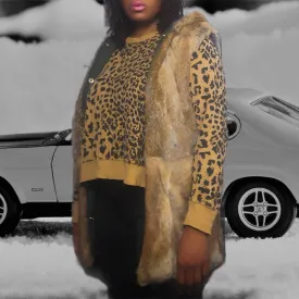 Zadig & Voltaire Deluxe Rabit Fur Vest  Size M